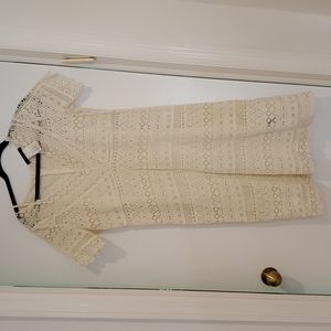 Ivory lace max Mara cocktail dress size 12